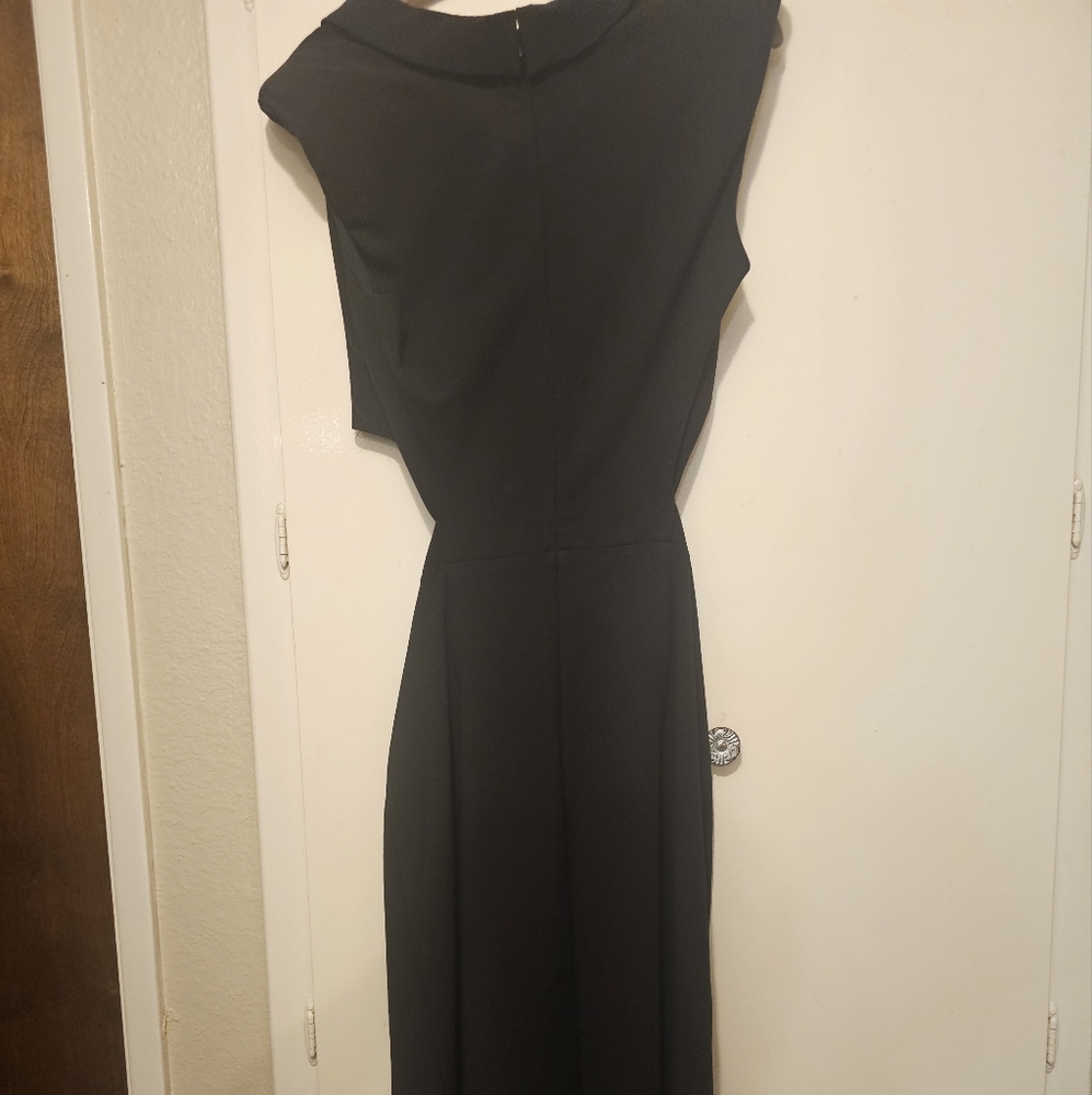 Express Black Midi Dress